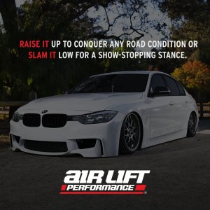 BMW 330i Air Suspension Kit - Front - Air Lift - Performance - `17-`18